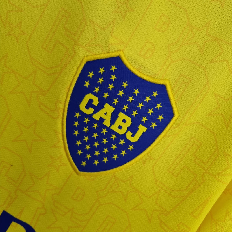 Camisa Boca Juniors III 22/23 Amarela Feminina