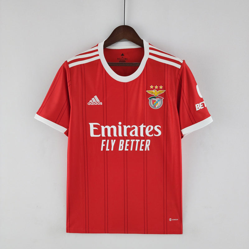 Men's Benfica Home 22/23 Red Shirt