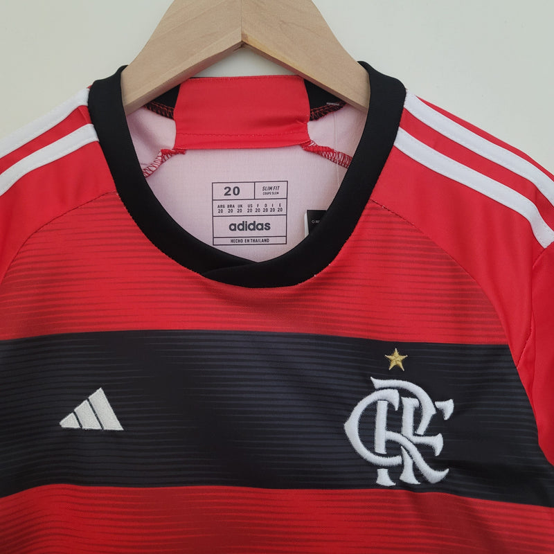 Flamengo Children's Set I 23/24 Red/Black