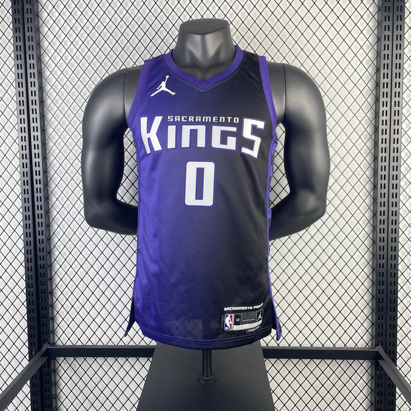 Regata Sacramento Kings Swingman Statement Edition 23/24 Roxa Masculina