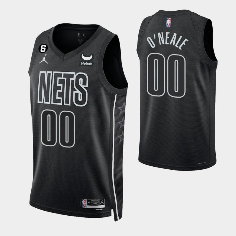 Brooklyn Nets Swingman Statement Edition 22/23 Black Men's Tank Top