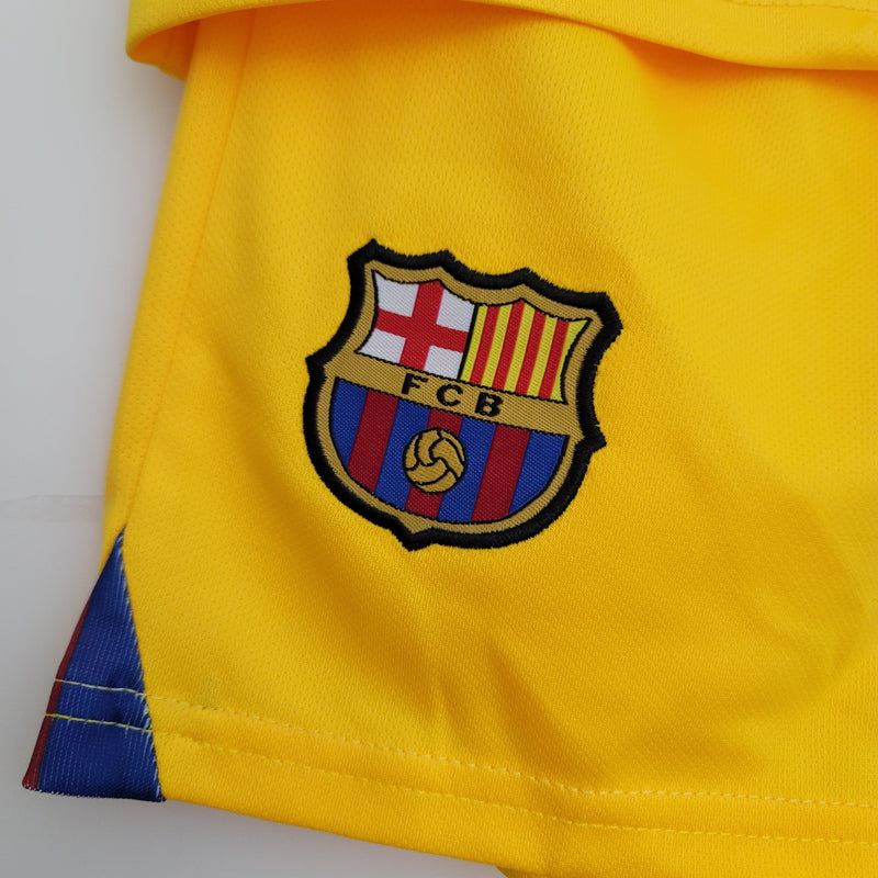 Barcelona IV Children's Set 23/24 Yellow 