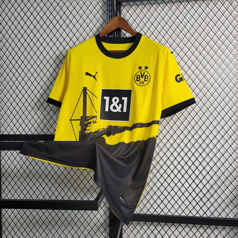 Borussia Dortmund Home 23/24 Yellow Men's Shirt