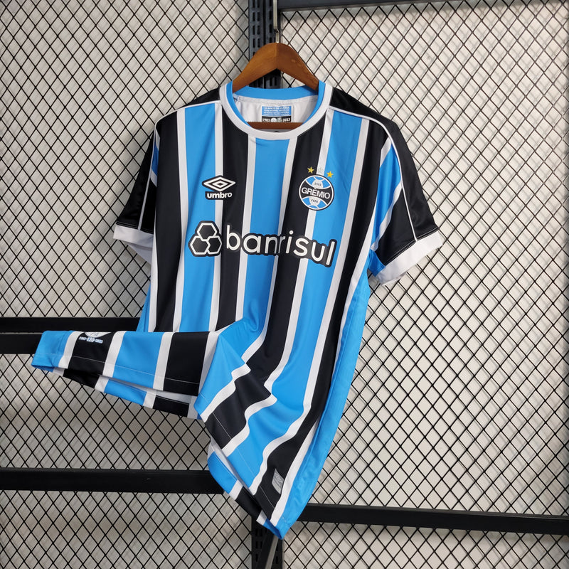 Grêmio I 23/24 Blue and Black Men's Shirt