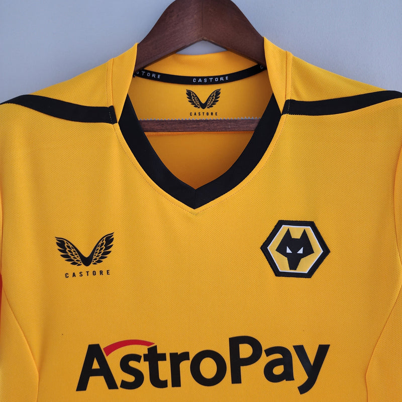 Wolverhampton Wanderers Home 22/23 Orange Men's Shirt