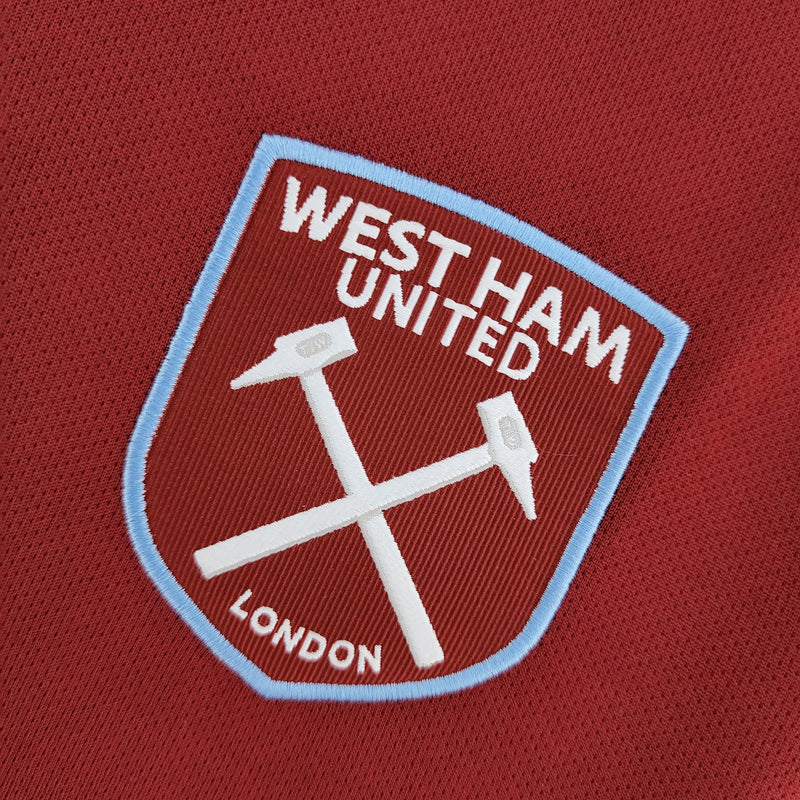 West Ham United Home 22/23 Men's Wine Shirt