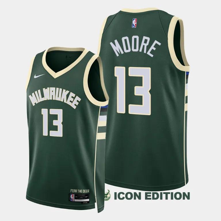 Regata Milwaukee Bucks Swingman Icon Edition 23/24 Verde Masculina