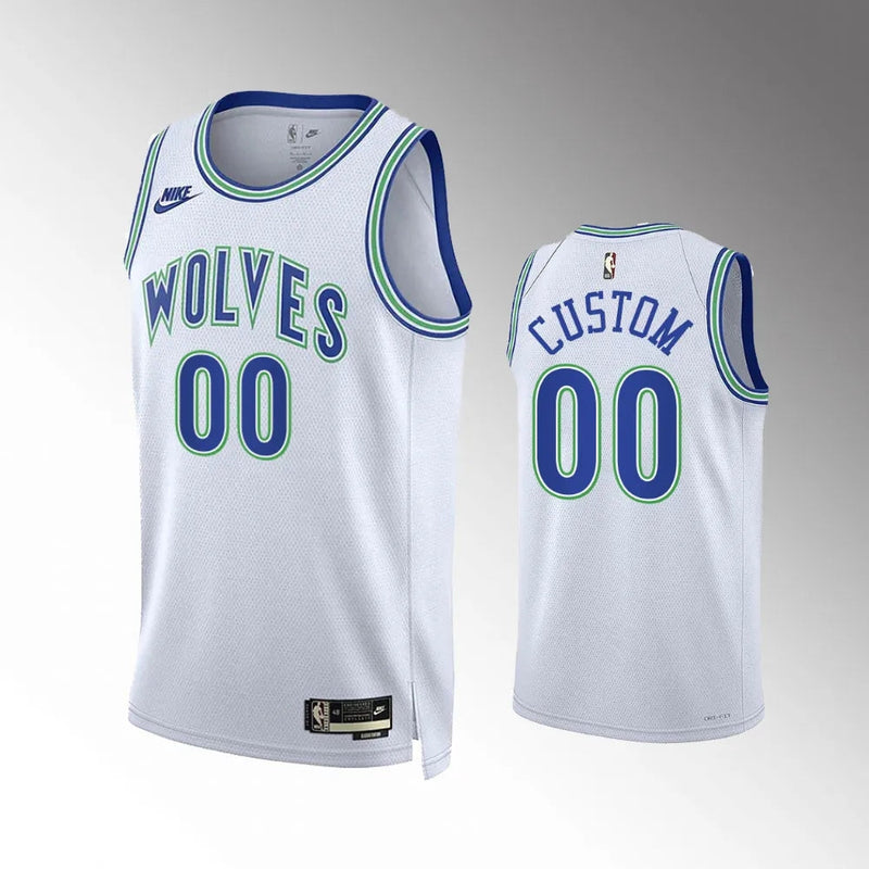 Regata Minnesota Timberwolves Swingman Classic Edition 23/24 Branca Masculina