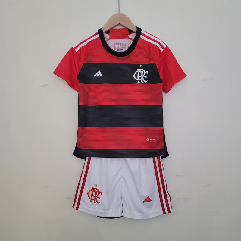 Flamengo Children's Set I 23/24 Red/Black