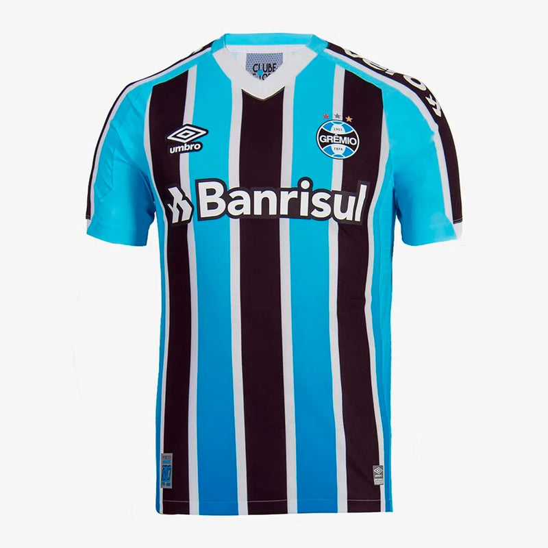 Grêmio I 22/23 Blue and Black Men's Shirt