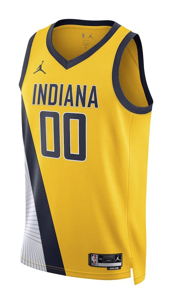 Indiana Pacers Swingman Statement Edition 23/24 Yellow Men's Tank Top