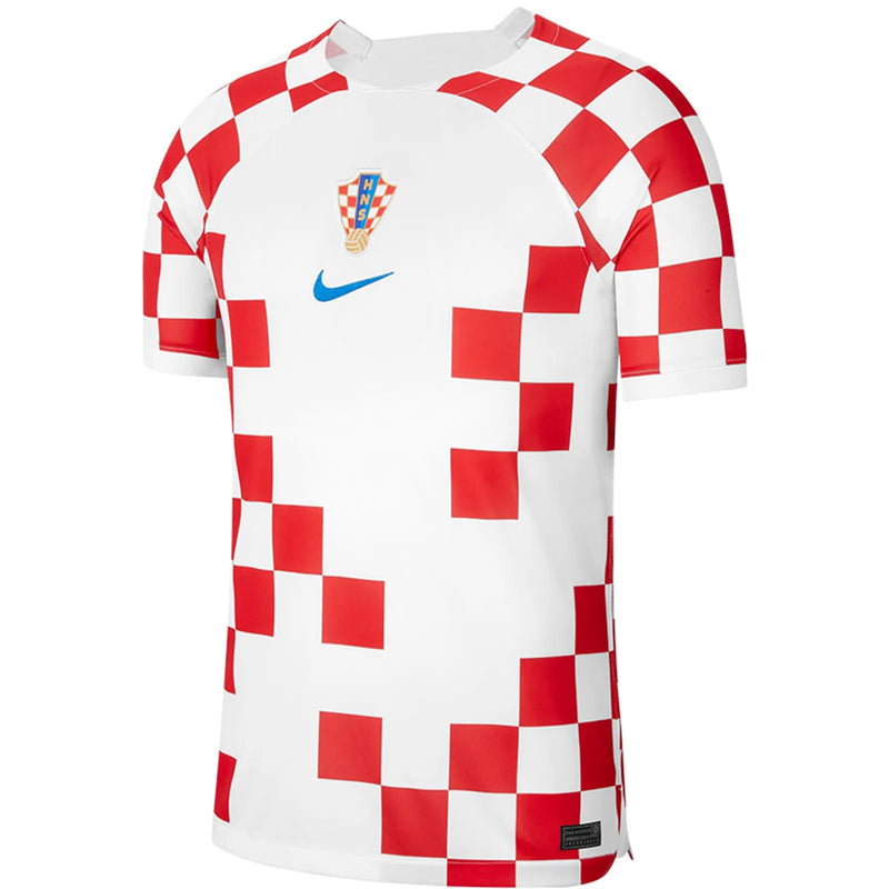 Croatia 1st World Cup 2022 Men's White Shirt