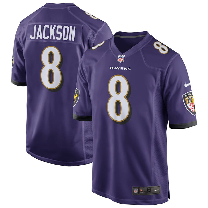 NFL Baltimore Ravens Game Jersey Purple Men's Shirt