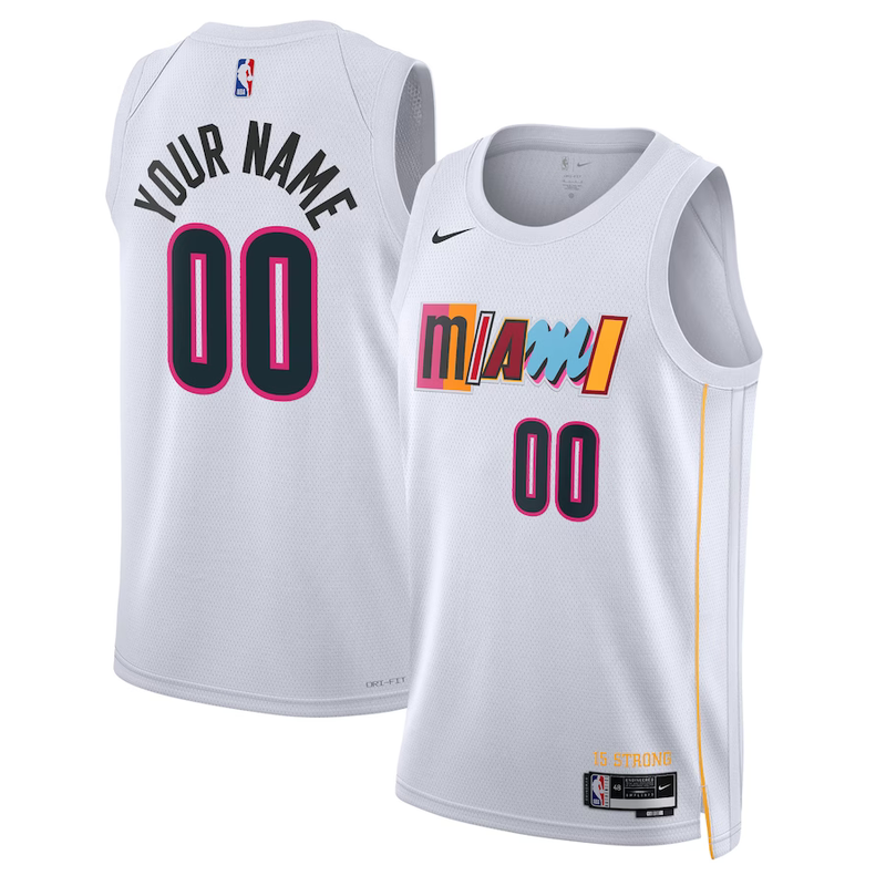 Miami Heat Swingman City Edition 22/23 Men's White Tank Top