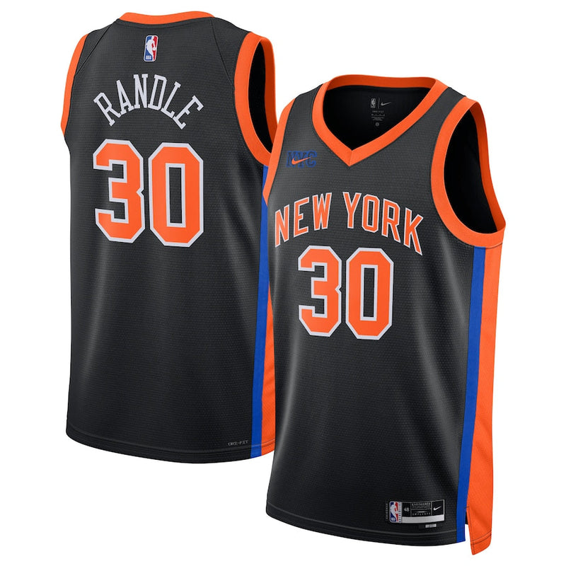 Regata New York Knicks Swingman City Edition 22/23 Preta Masculina