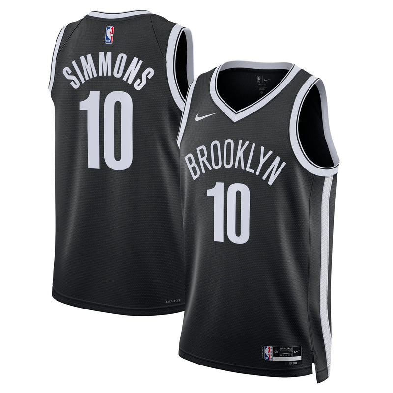 Brooklyn Nets Swingman Icon Edition 22/23 Black Men's Tank Top