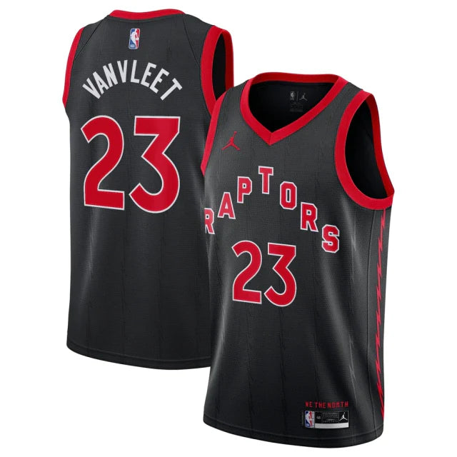 Regata Toronto Raptors Swingman Statement Edition 22/23 Preta Masculina