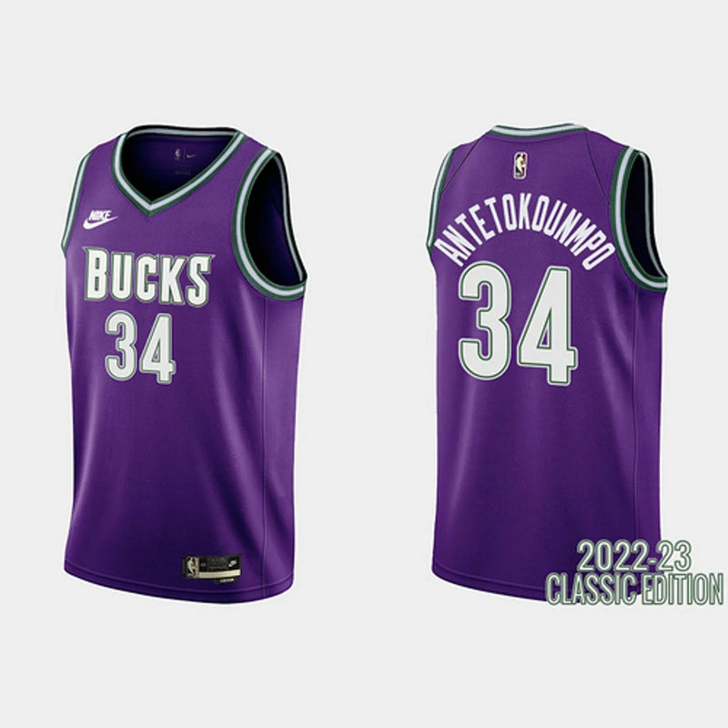 Milwaukee Bucks Swingman Classic Edition 22/23 Men's Purple Tank Top