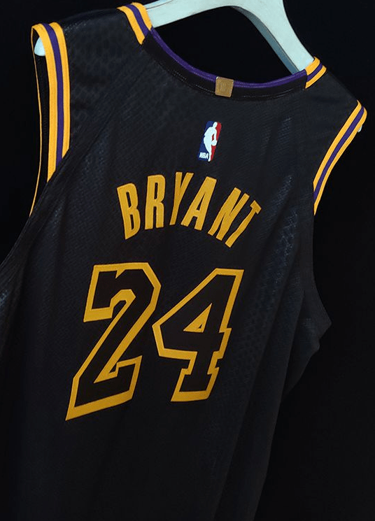 Regata Los Angeles Lakers Edição Black Mamba Authentic