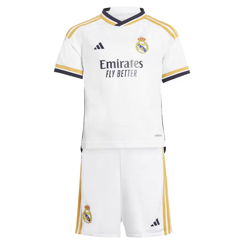 Real Madrid I 23/24 Children's Set White