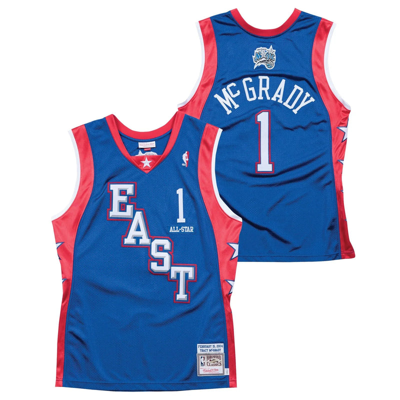 All-Star Game Mitchell &amp; Ness Hardwood Classics 2004 Blue Men's Tank Top