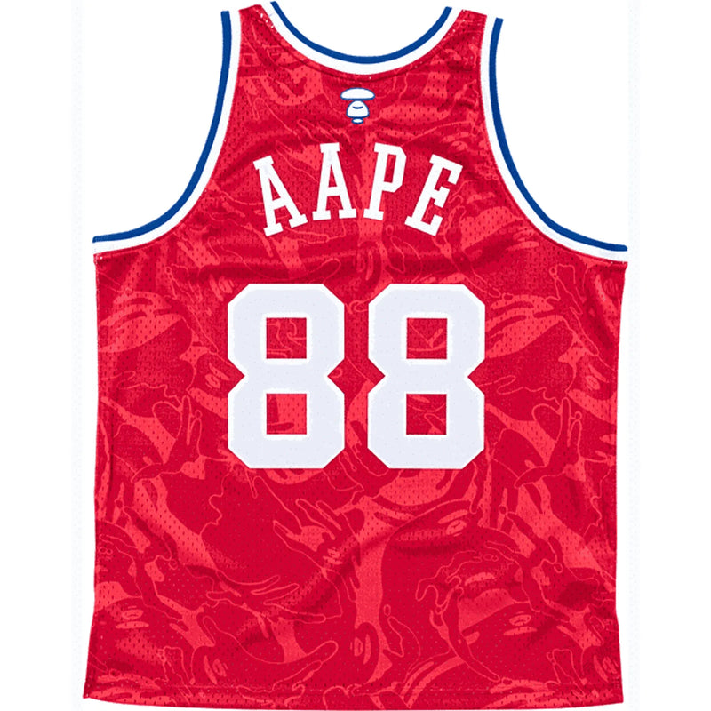 Regata AAPE x Mitchell & Ness All Star 1988 Masculina