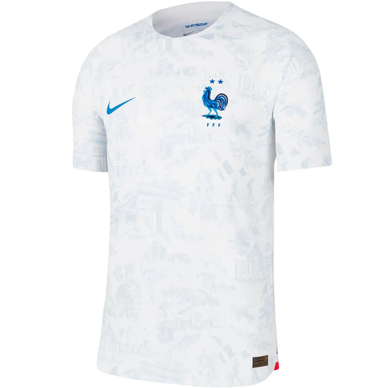 Men's France II World Cup 2022 White Shirt